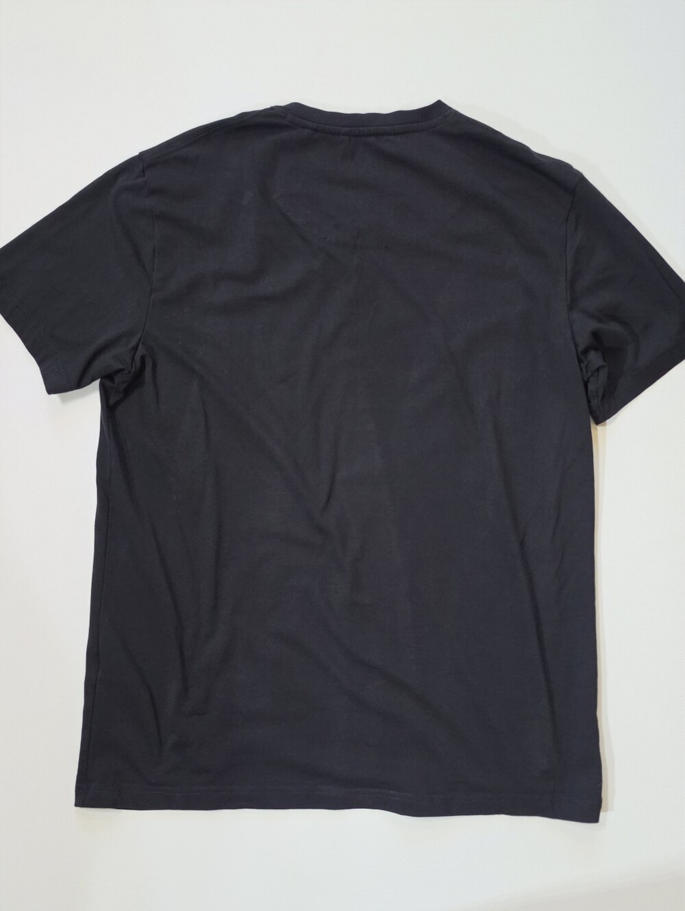 Porter & Ash Performance Tee Mens Small Black Minimalist Activewear T-Shirt - Picture 2 of 4
